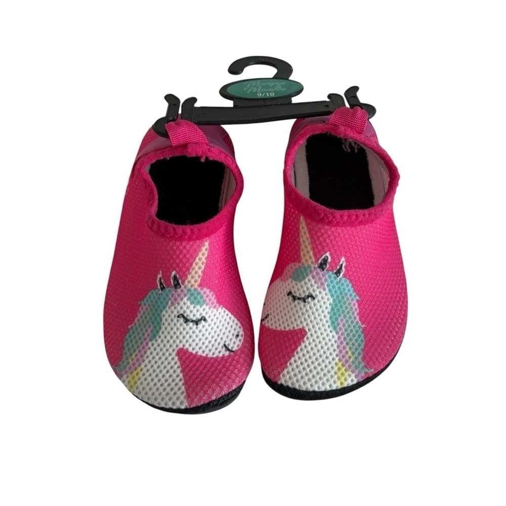 ☀️Morgan and Monroe Pink Unicorn Water Shoes